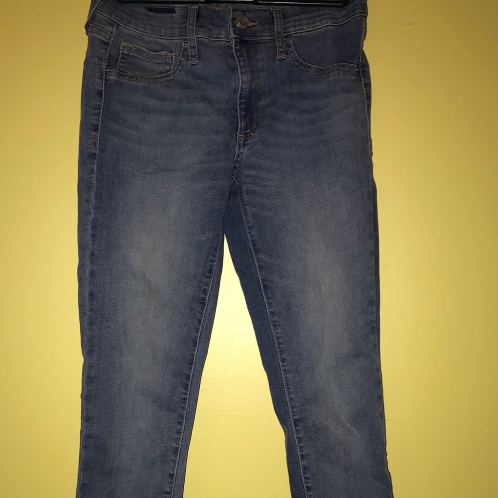 jeggins/jeans size 26 waist- mid-rise.